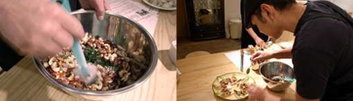 「花カフェ」で毎日ランチとして提供させてもらっているので、ぜひ一度食べに来てください。