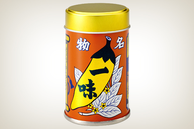 一味唐からし 大辛缶（株式会社八幡屋礒五郎）