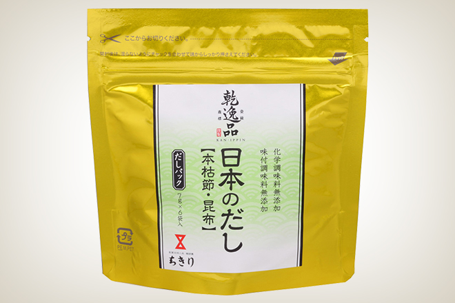 乾逸品 日本のだし 本枯節・昆布（ちきり清水商店株式会社）