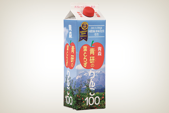 青研の葉とらずりんご100(青研株式会社)
